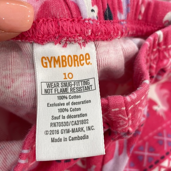 Gymboree unicorn pajama set - Picture 4 of 5